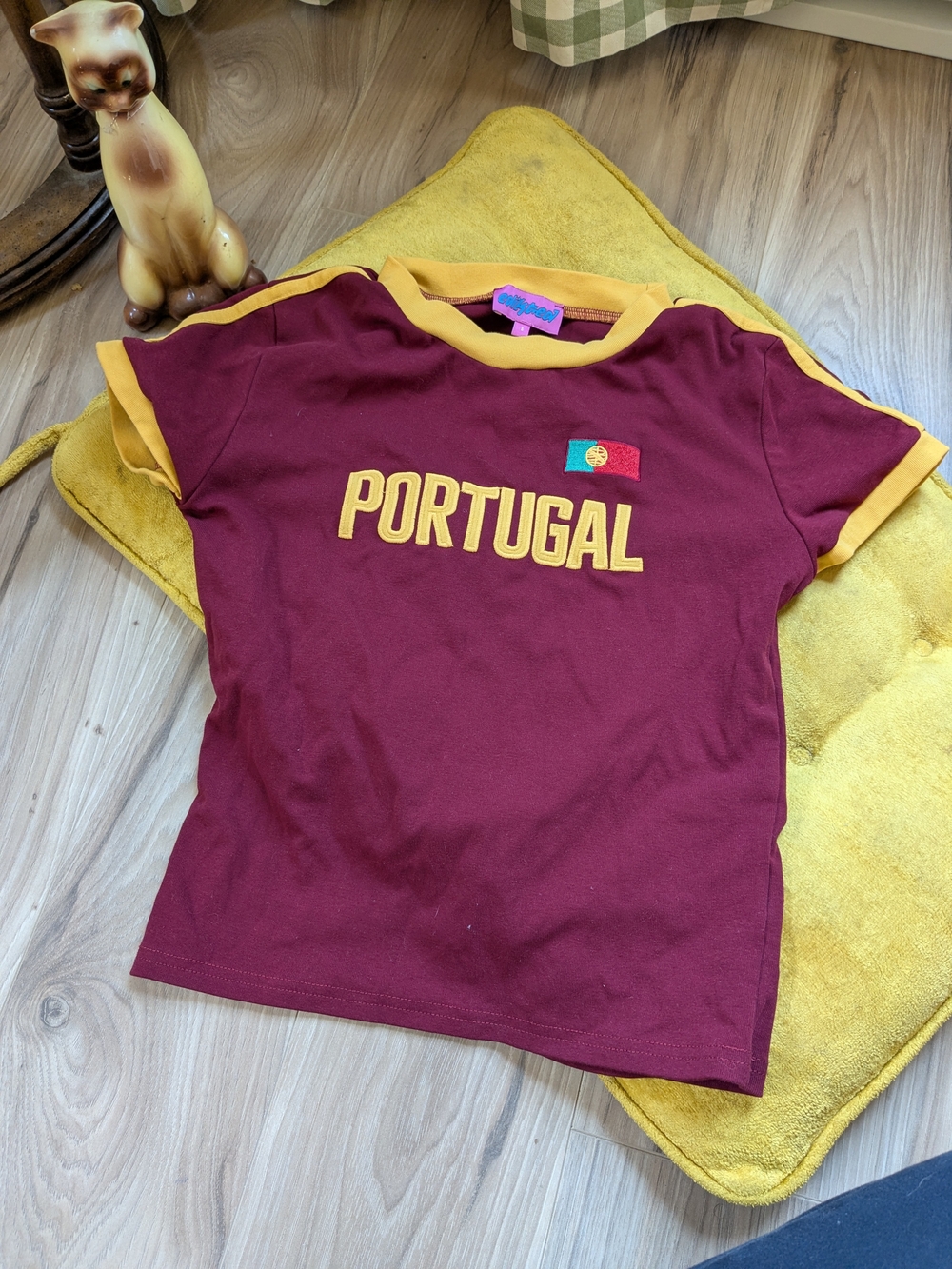 Y2K Portugal Baby Tee